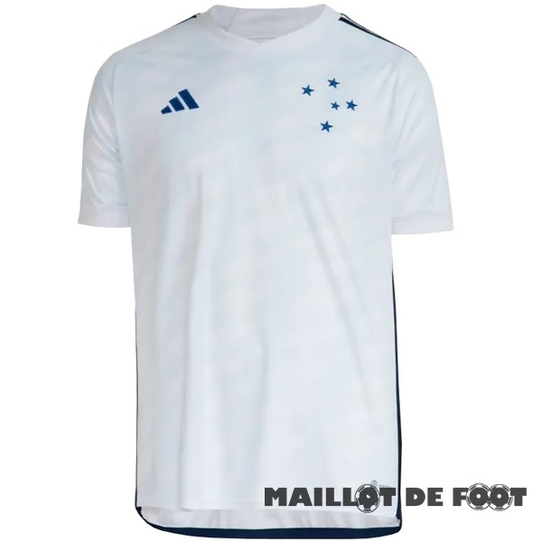 Foot Maillot Pas Cher Thailande Exterieur Maillot Cruzeiro EC 2023 2024 Blanc