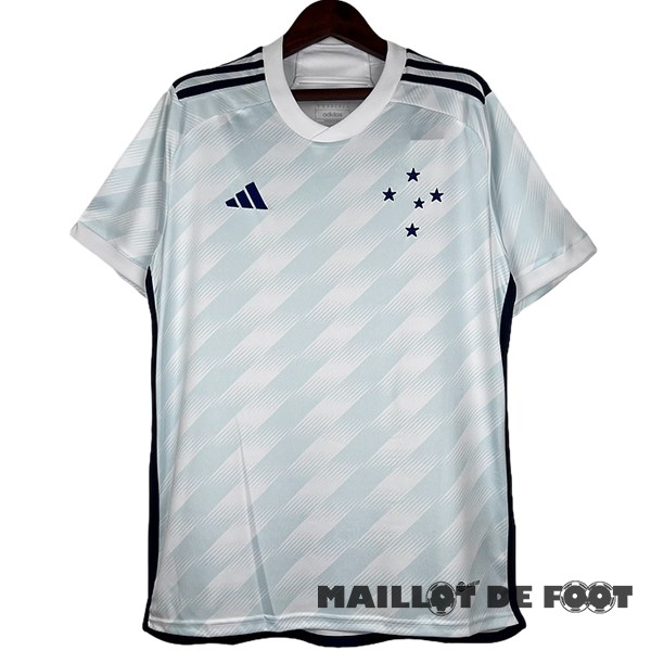 Foot Maillot Pas Cher Thailande Exterieur Maillot Cruzeiro EC 2023 2024 Blanc