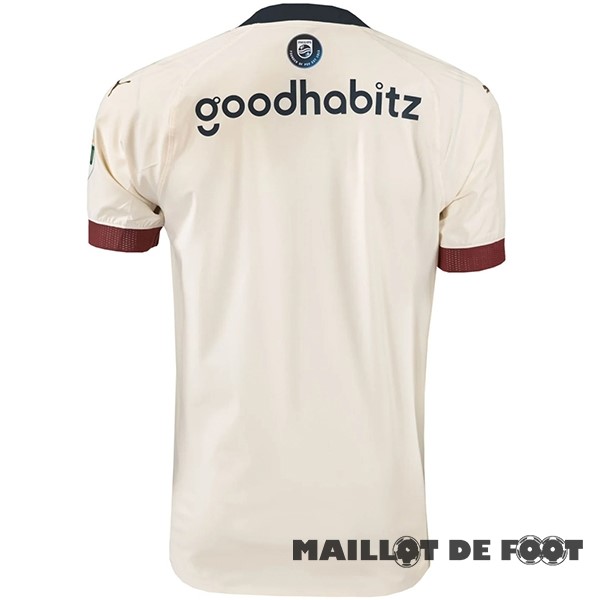 Foot Maillot Pas Cher Thailande Exterieur Maillot Eindhoven 2023 2024 Jaune