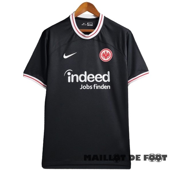 Foot Maillot Pas Cher Thailande Exterieur Maillot Eintracht Frankfurt 2023 2024 Noir