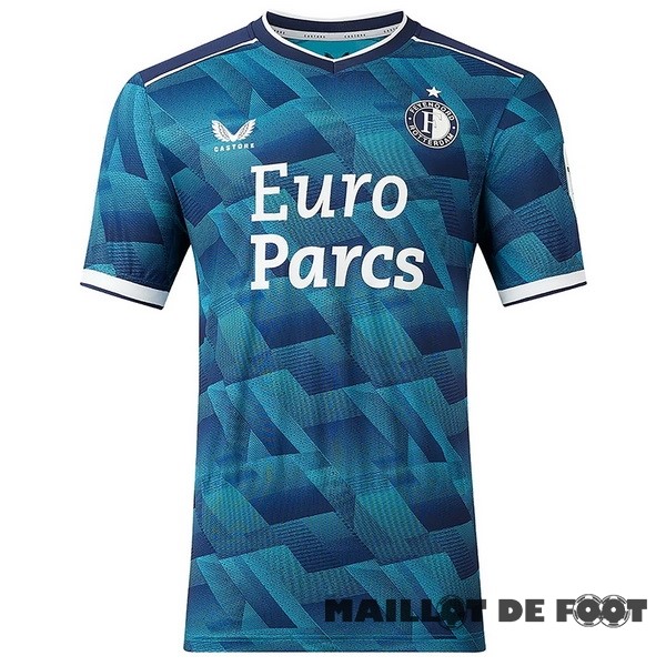 Foot Maillot Pas Cher Thailande Exterieur Maillot Feyenoord Rotterdam 2023 2024 Bleu