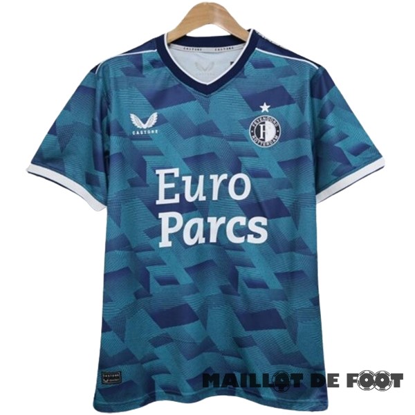Foot Maillot Pas Cher Thailande Exterieur Maillot Feyenoord Rotterdam 2023 2024 Bleu