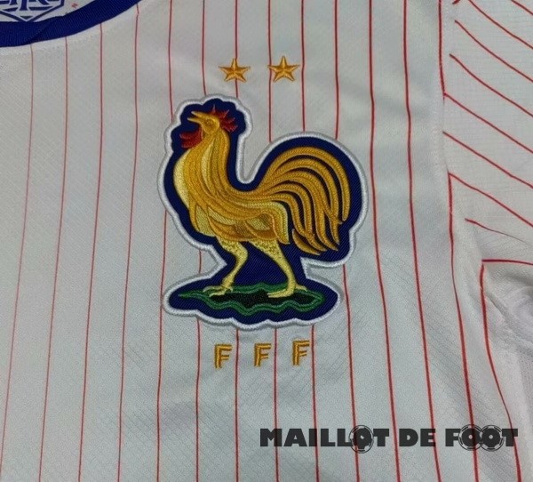 Foot Maillot Pas Cher Thailande Exterieur Maillot France 2024 Blanc