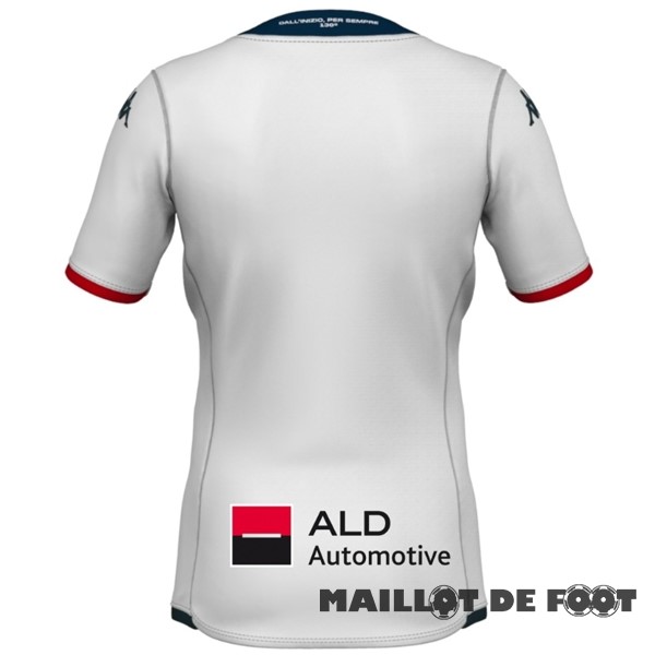 Foot Maillot Pas Cher Thailande Exterieur Maillot Genoa 2023 2024 Blanc