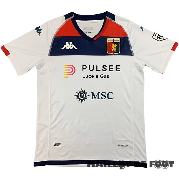 Foot Maillot Pas Cher Thailande Exterieur Maillot Genoa 2023 2024 Blanc