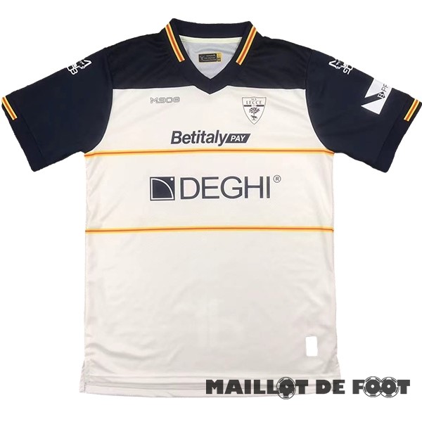Foot Maillot Pas Cher Thailande Exterieur Maillot Lecce 2023 2024 Blanc