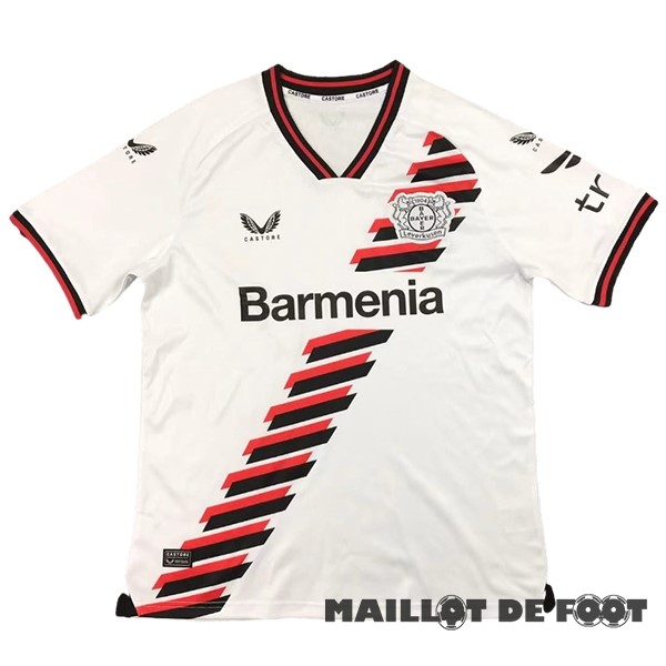 Foot Maillot Pas Cher Thailande Exterieur Maillot Leverkusen 2023 2024 Blanc