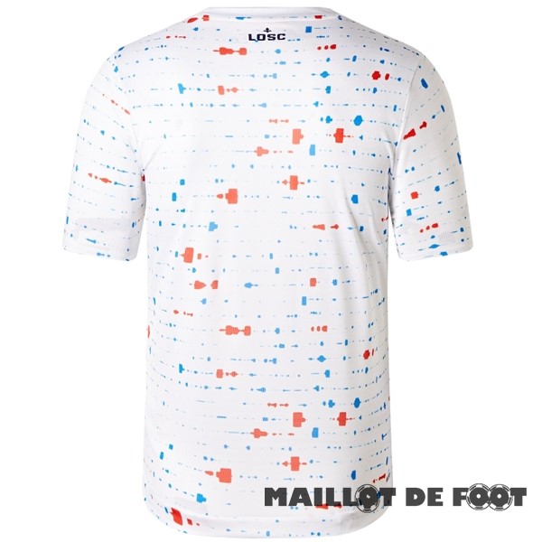 Foot Maillot Pas Cher Thailande Exterieur Maillot Lille 2023 2024 Blanc