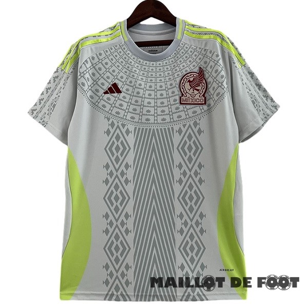 Foot Maillot Pas Cher Thailande Exterieur Maillot Mexico 2024 Gris