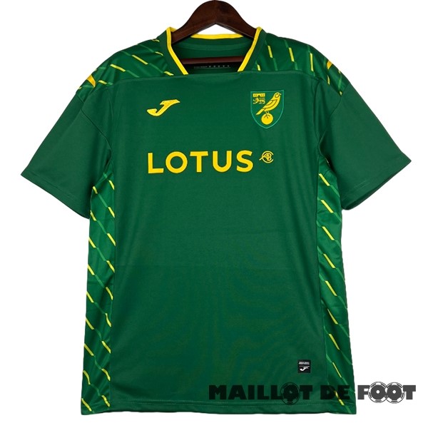 Foot Maillot Pas Cher Thailande Exterieur Maillot Norwich City 2023 2024 Vert