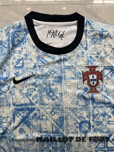 Foot Maillot Pas Cher Thailande Exterieur Maillot Portugal 2024 Bleu