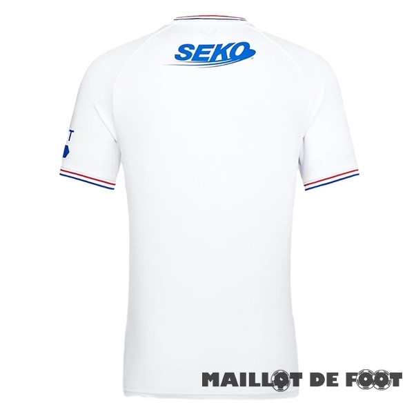 Foot Maillot Pas Cher Thailande Exterieur Maillot Rangers 2023 2024 Blanc