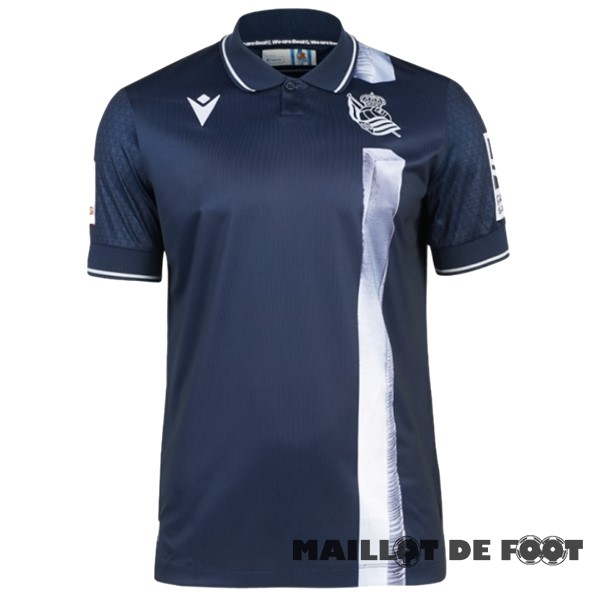 Foot Maillot Pas Cher Thailande Exterieur Maillot Real Sociedad 2023 2024 Bleu