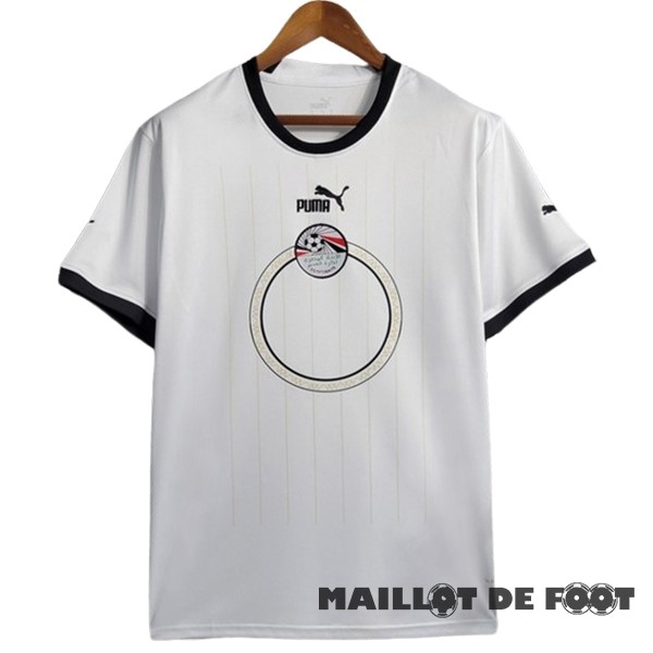 Foot Maillot Pas Cher Thailande Exterieur Maillot Égypte 2022 Blanc