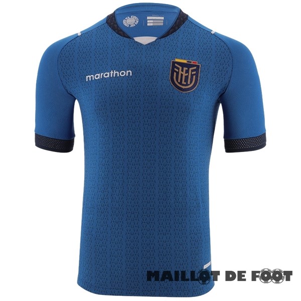 Foot Maillot Pas Cher Thailande Exterieur Maillot Équateur 2023 Bleu