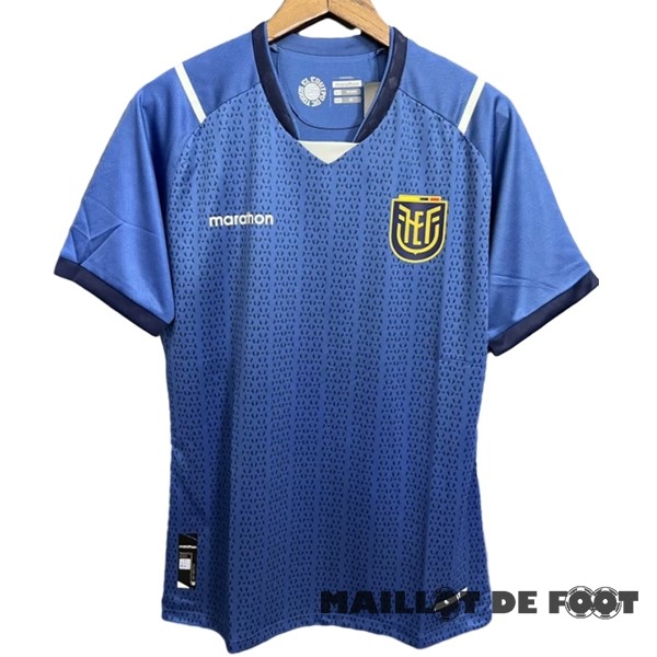 Foot Maillot Pas Cher Thailande Exterieur Maillot Équateur 2023 Bleu