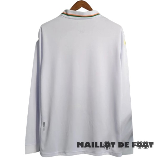 Foot Maillot Pas Cher Thailande Exterieur Manches Longues Venezia 2023 2024 Blanc