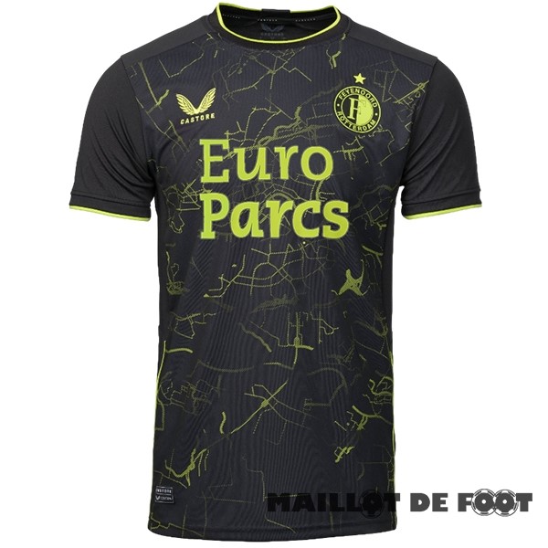 Foot Maillot Pas Cher Thailande Fourth Maillot Feyenoord Rotterdam 2023 2024 Noir