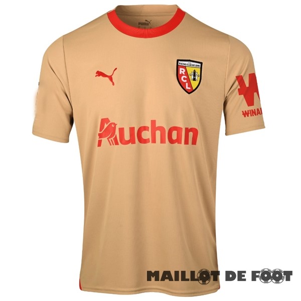 Foot Maillot Pas Cher Thailande Fourth Maillot RC Lens 2023 2024 Orange
