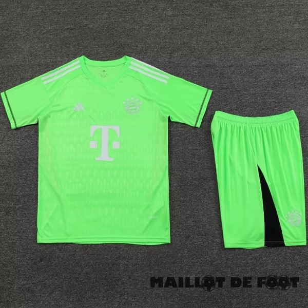 Foot Maillot Pas Cher Thailande Gardien Conjunto De Homme Bayern Múnich 2023 2024 Vert