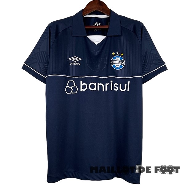Foot Maillot Pas Cher Thailande Gardien Maillot Grêmio FBPA 2023 2024 Bleu