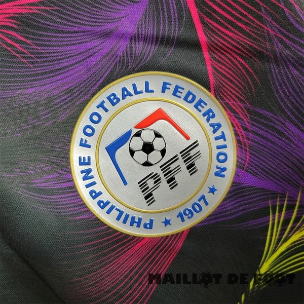 Foot Maillot Pas Cher Thailande Gardien Maillot Manches Longues Filippine 2023 Noir