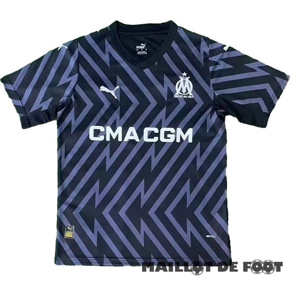 Foot Maillot Pas Cher Thailande Gardien Maillot Marsella 2023 2024 Noir