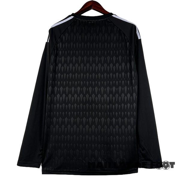 Foot Maillot Pas Cher Thailande Gardien Manches Longues Argentine 2023 Noir