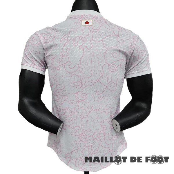 Foot Maillot Pas Cher Thailande Joueurs Spécial Maillot Japon 2023 Blanc Rose