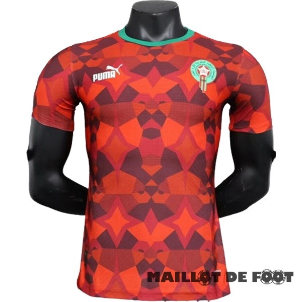 Foot Maillot Pas Cher Thailande Joueurs Spécial Maillot Maroc 2024 Rouge