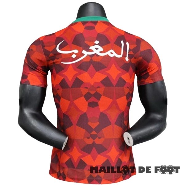 Foot Maillot Pas Cher Thailande Joueurs Spécial Maillot Maroc 2024 Rouge