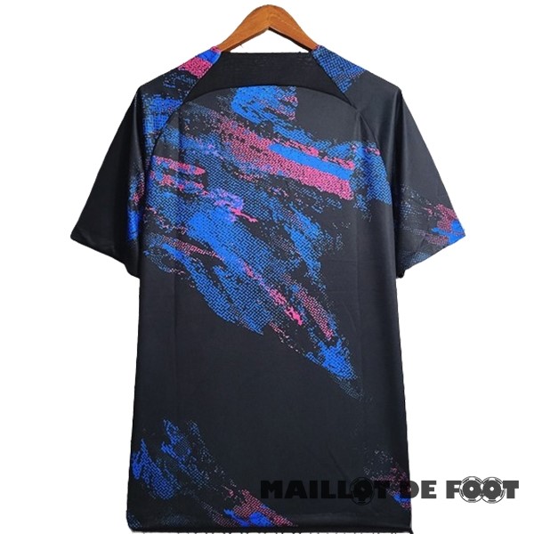 Foot Maillot Pas Cher Thailande Pré match Maillot Corée 2023 Noir