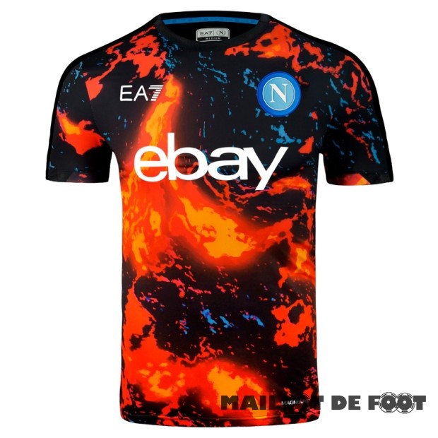 Foot Maillot Pas Cher Thailande Pré match Maillot Napoli 2023 2024 Orange