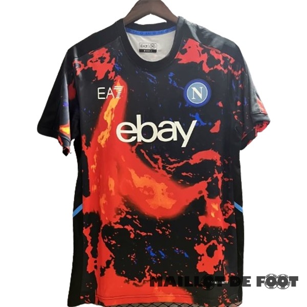 Foot Maillot Pas Cher Thailande Pré match Maillot Napoli 2023 2024 Orange