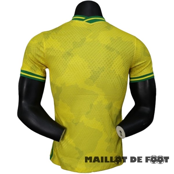 Foot Maillot Pas Cher Thailande Spécial Joueurs Maillot Brésil 2023 Jaune