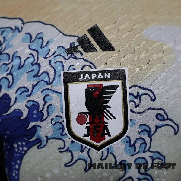 Foot Maillot Pas Cher Thailande Spécial Joueurs Maillot Japon 2024 Bleu Jaune