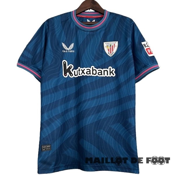 Foot Maillot Pas Cher Thailande Spécial Maillot Athletic Bilbao 2023 2024 Bleu