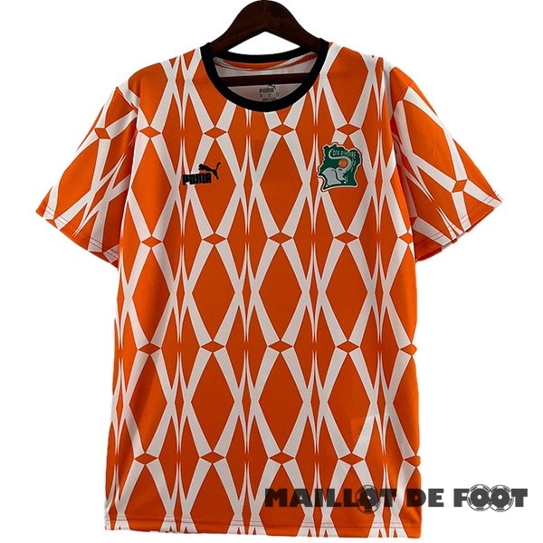 Foot Maillot Pas Cher Thailande Spécial Maillot Côte d'Ivoire 2023 Orange