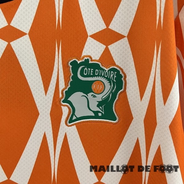 Foot Maillot Pas Cher Thailande Spécial Maillot Côte d'Ivoire 2023 Orange
