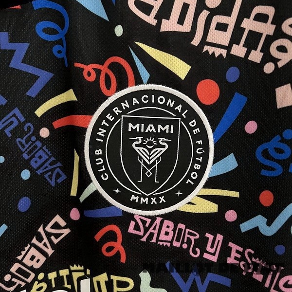 Foot Maillot Pas Cher Thailande Spécial Maillot Inter Miami 2023 2024 Bleu