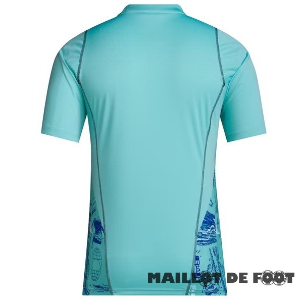 Foot Maillot Pas Cher Thailande Spécial Maillot Inter Miami 2023 2024 Bleu Vert