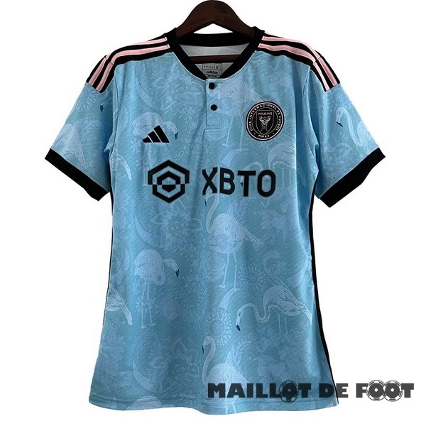 Foot Maillot Pas Cher Thailande Spécial Maillot Inter Miami 2023 2024 I Bleu