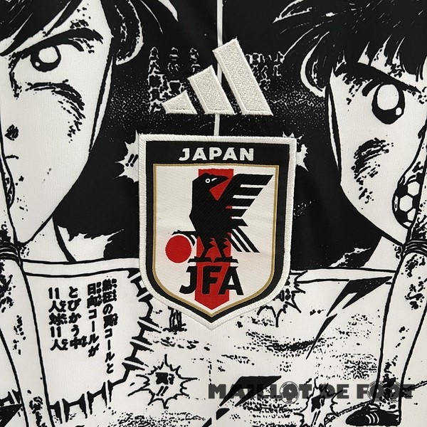 Foot Maillot Pas Cher Thailande Spécial Maillot Japon 2023 Noir Blanc