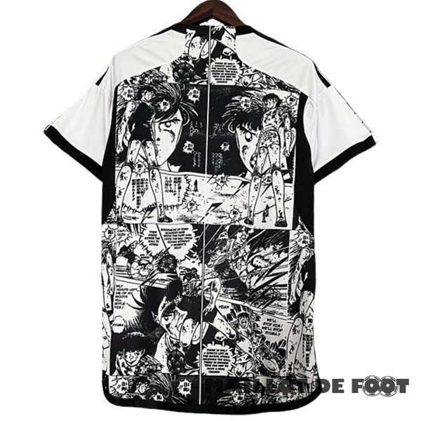Foot Maillot Pas Cher Thailande Spécial Maillot Japon 2023 Noir Blanc