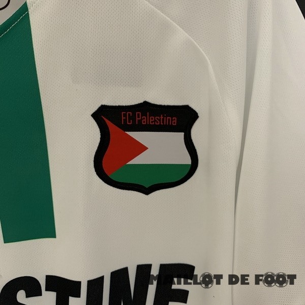 Foot Maillot Pas Cher Thailande Spécial Maillot Palestine 2023 Blanc