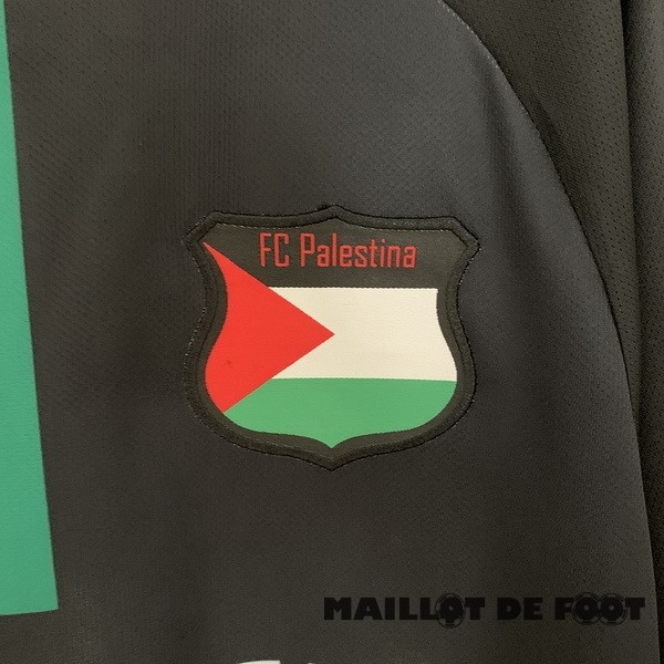 Foot Maillot Pas Cher Thailande Spécial Maillot Palestine 2023 Noir