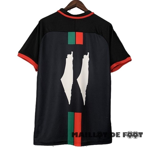 Foot Maillot Pas Cher Thailande Spécial Maillot Palestine 2023 Noir