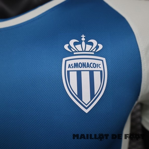 Foot Maillot Pas Cher Thailande Third Joueurs Maillot AS Monaco 2023 2024 Bleu