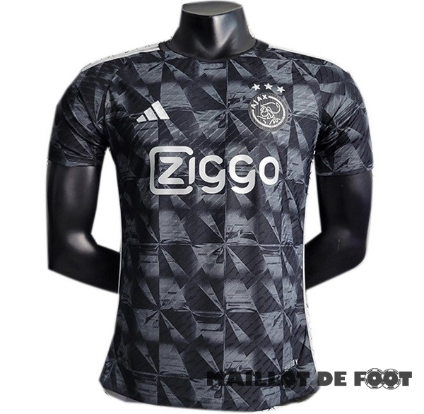 Foot Maillot Pas Cher Thailande Third Joueurs Maillot Ajax 2023 2024 Noir