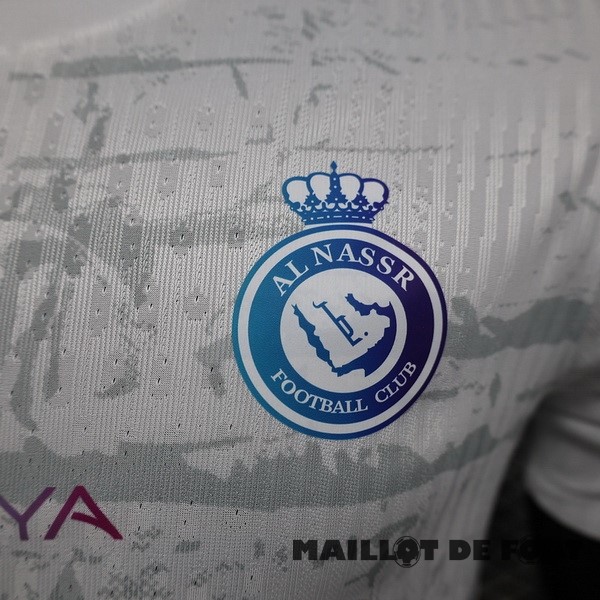 Foot Maillot Pas Cher Thailande Third Joueurs Maillot Al Nassr 2023 2024 Blanc